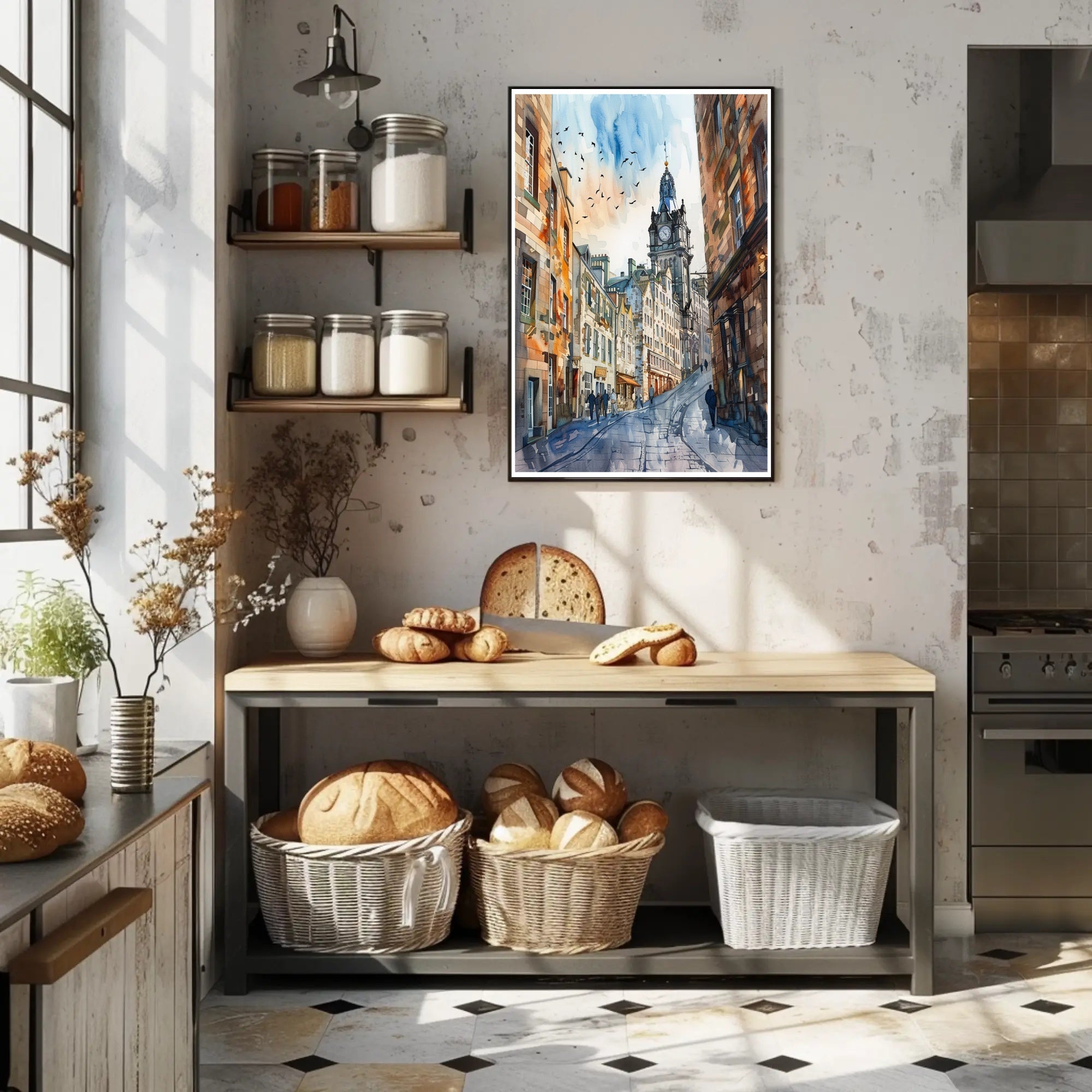 Captivating Cityscape Poster PosterGoat