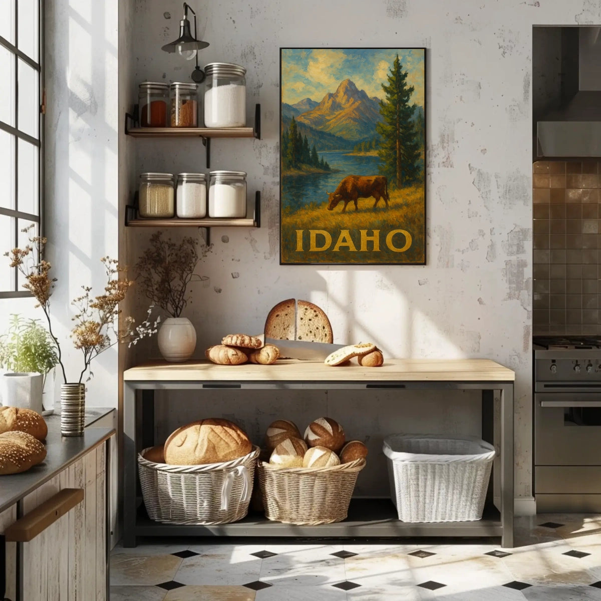 Idaho Landscape Poster