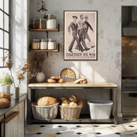 World War I Maritime Unity Propaganda Poster