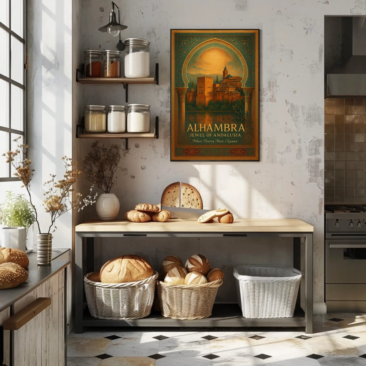Alhambra Jewel of Andalusia Poster
