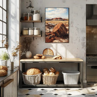 Petrified Forest Travel Poster Vintage National Park