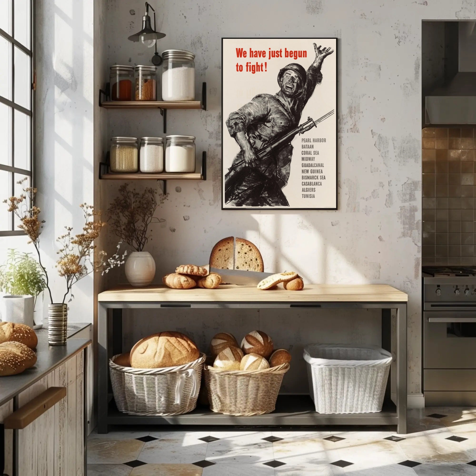 We Have Just Begun to Fight Poster PosterGoat