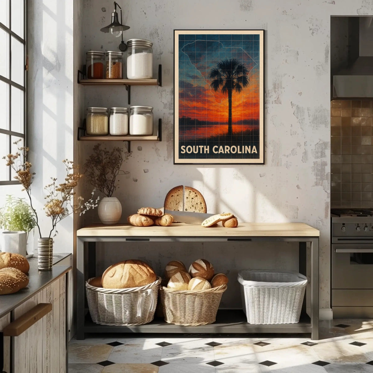 South Carolina Sunset Poster