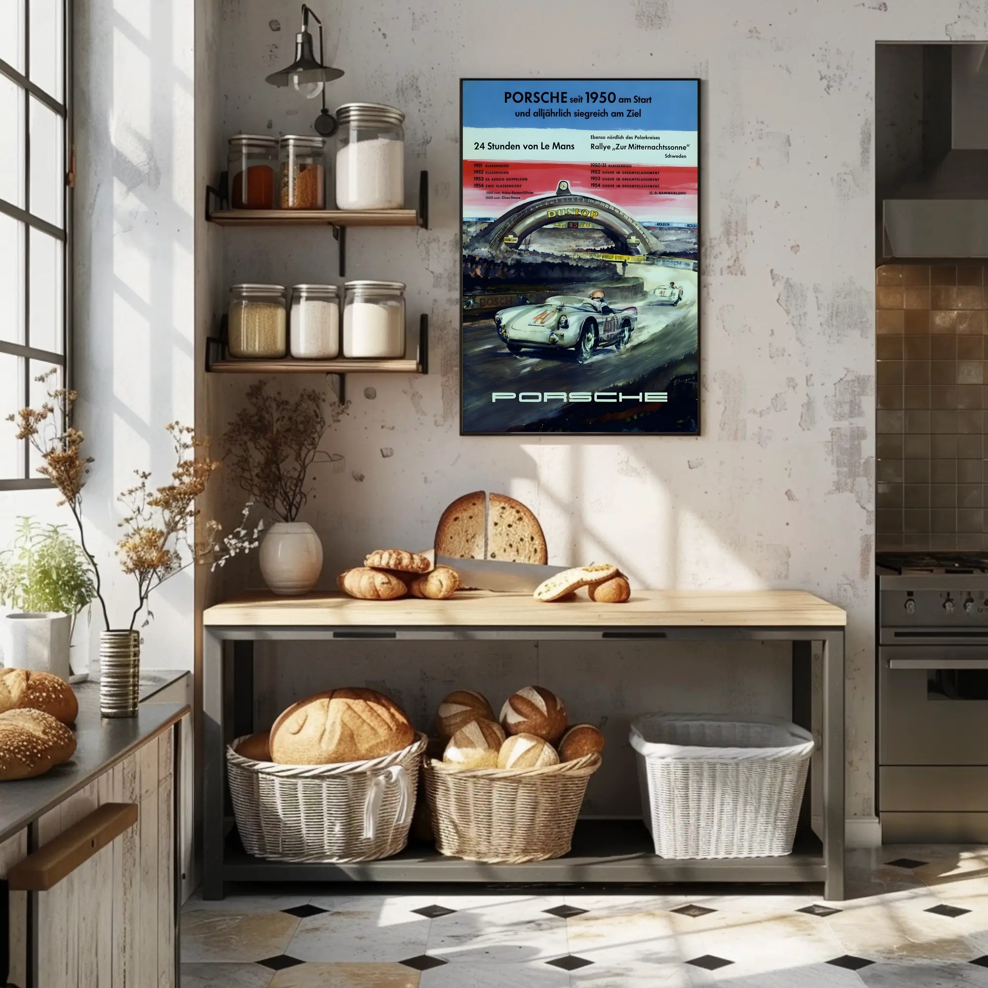 Porsche Racing Achievements Poster