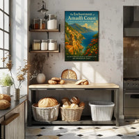 The Enchantment of Amalfi Coast Scenic Poster