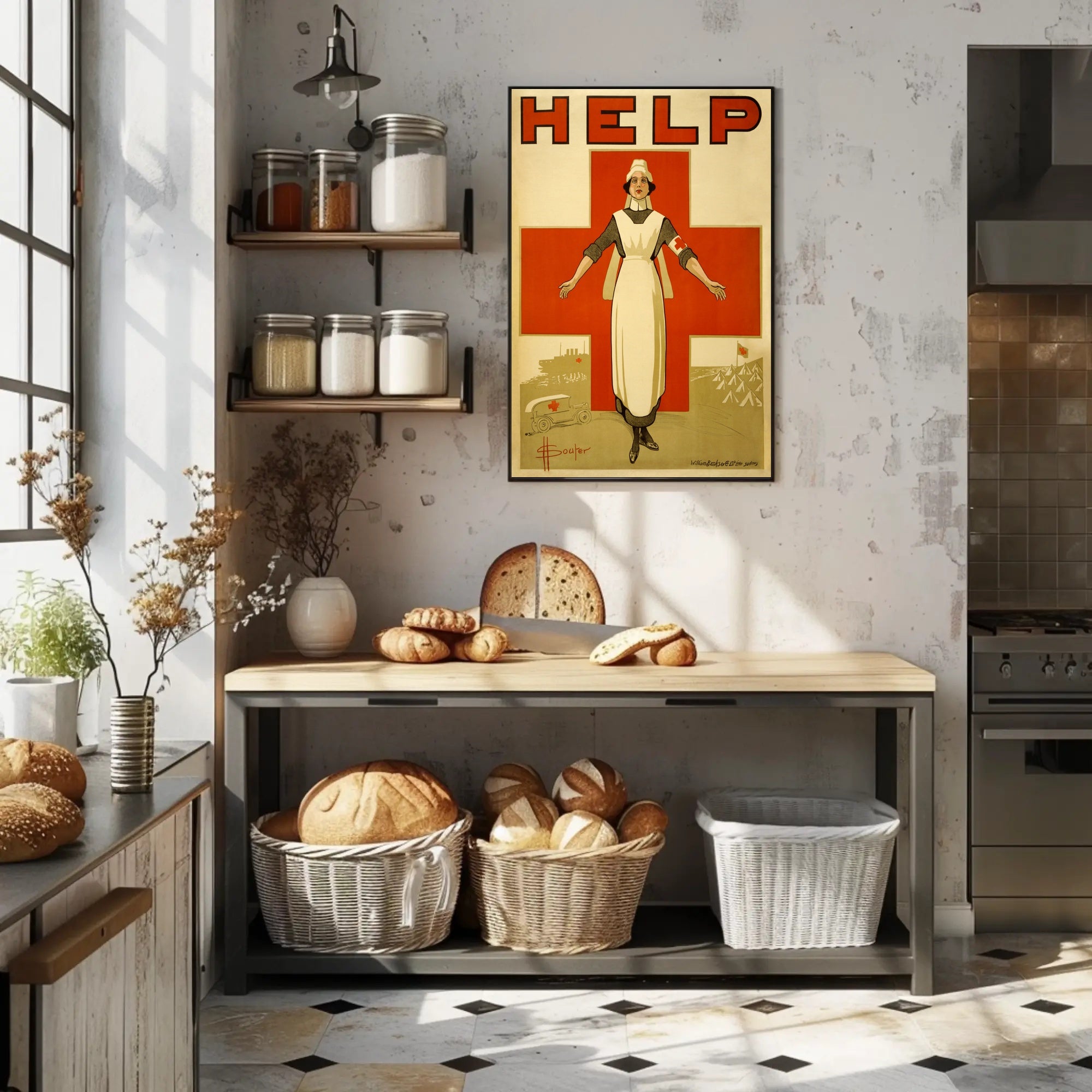 Call for Help Poster PosterGoat