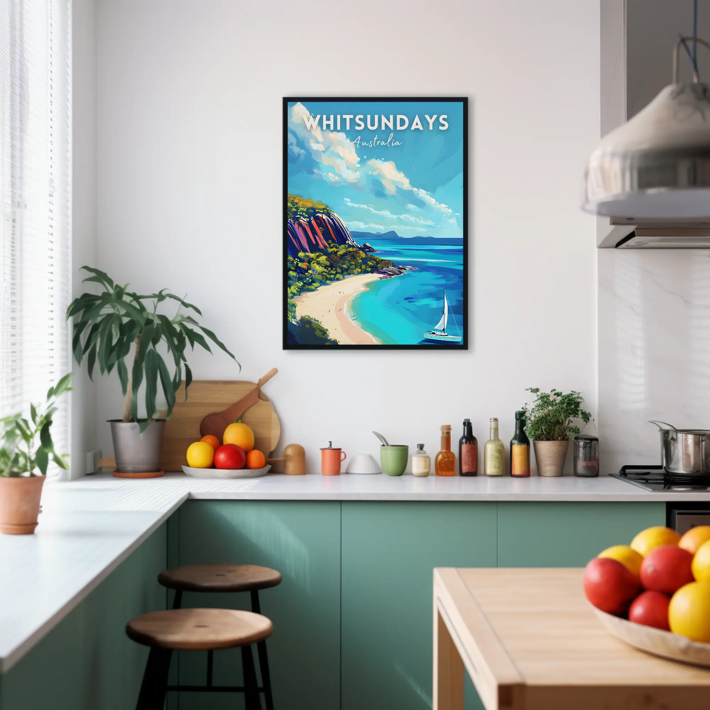 Whitsundays, Australia Vintage Poster