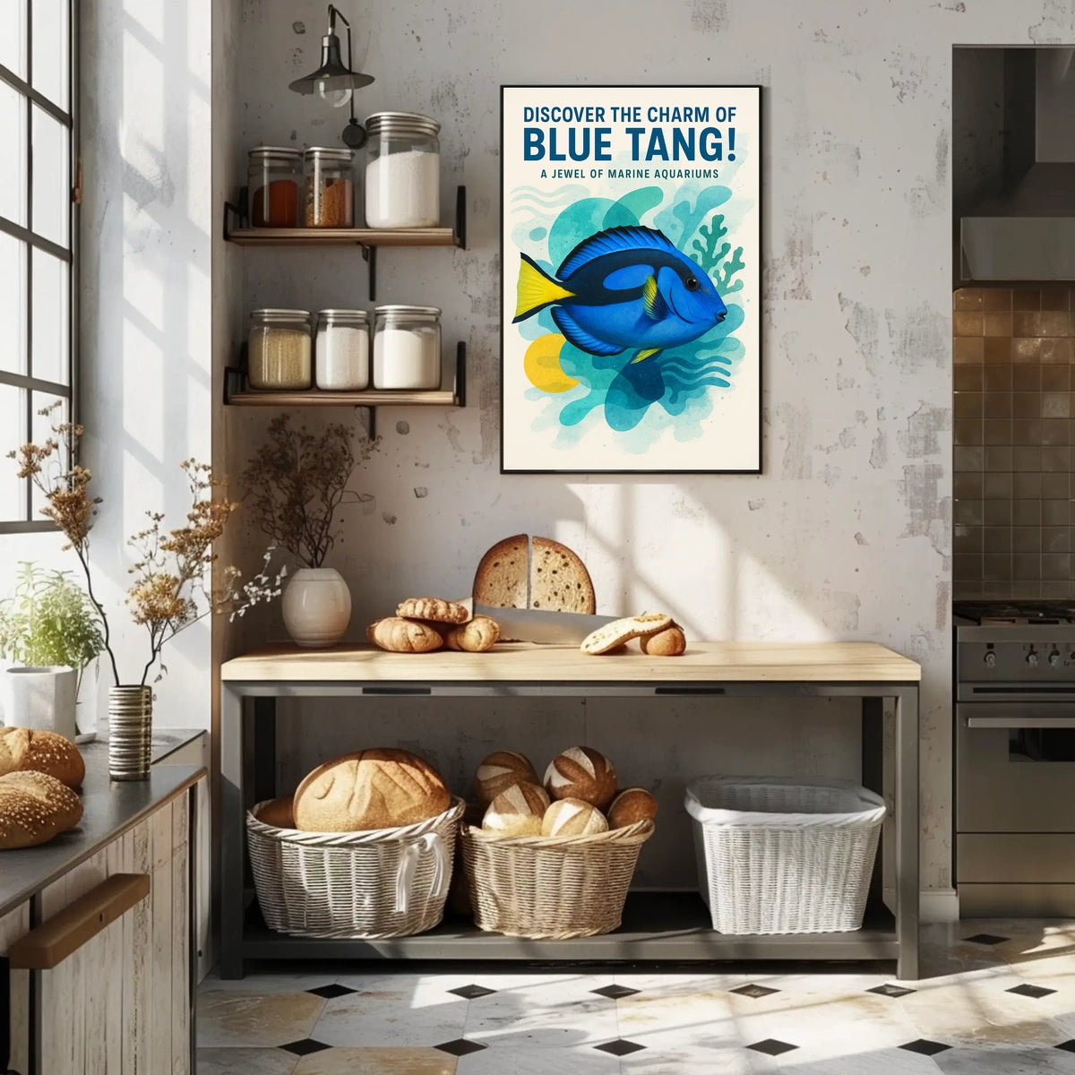 Discover the Charm of Blue Tang Poster