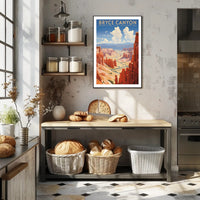 Bryce Canyon National Park Travel Poster