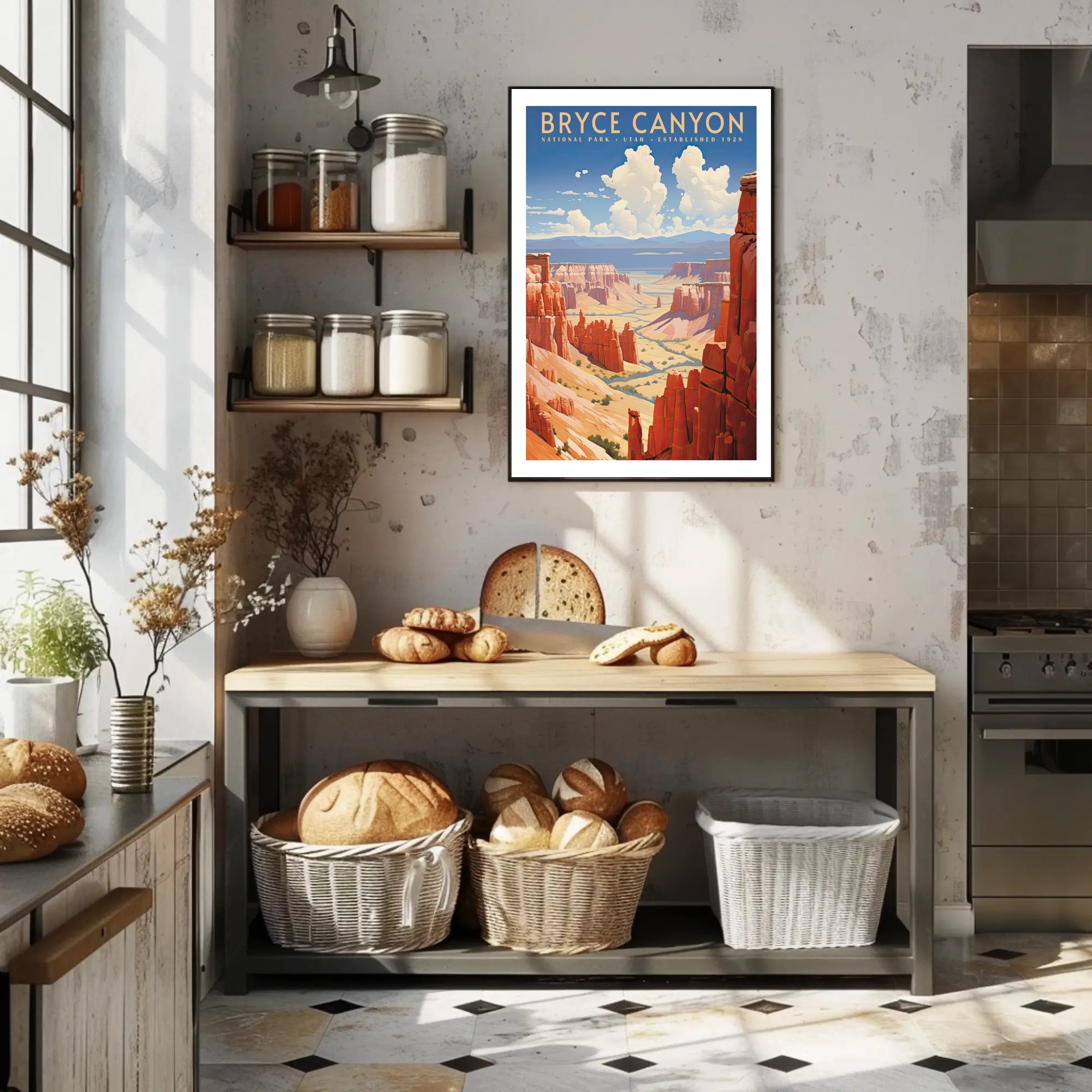 Bryce Canyon National Park Travel Poster