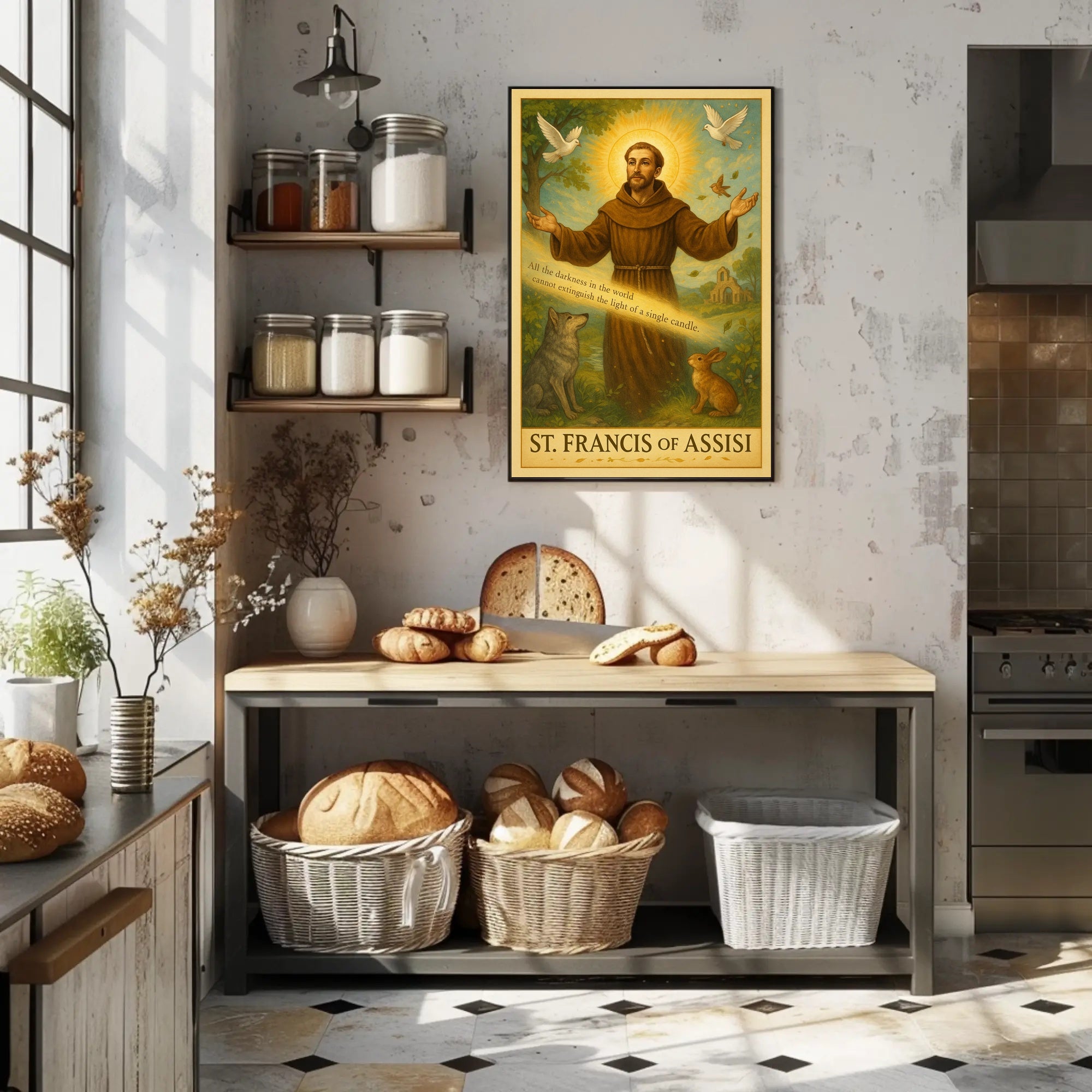 Saint Francis of Assisi Poster