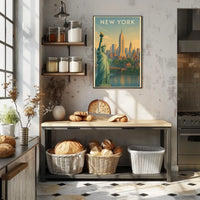 Iconic New York Vintage Poster For Home Decor Lovers