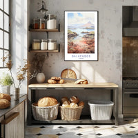 Galápagos Islands Serene Landscape Travel Poster PosterGoat