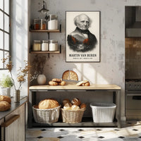 Martin Van Buren 8th President of the United States Reflections Poster