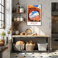 Capitol Reef National Park Vintage Poster