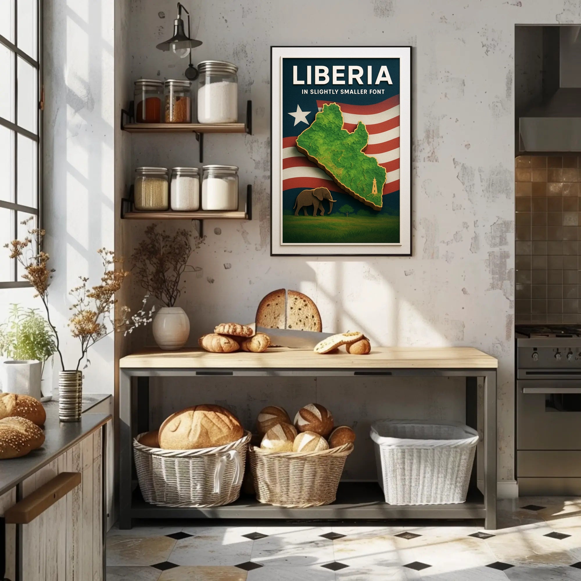 Liberia A Unique Perspective Poster PosterGoat