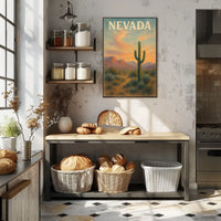 Nevada Sunset Poster