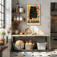 Alabama Art Poster