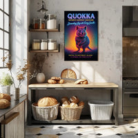 Quokka Natures Happiest Creature Poster