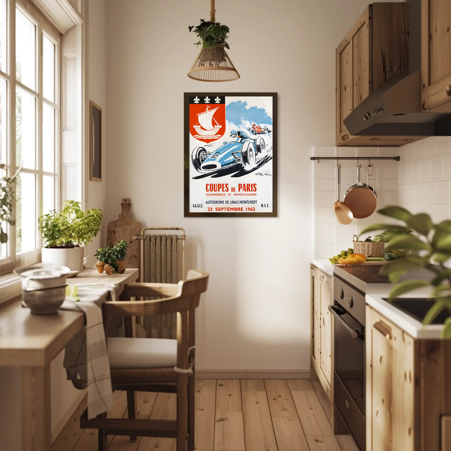 Coupes de Paris – 1962 Vintage Racing Poster