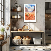 Wadi Rum Desert Adventure Art Travel Poster PosterGoat