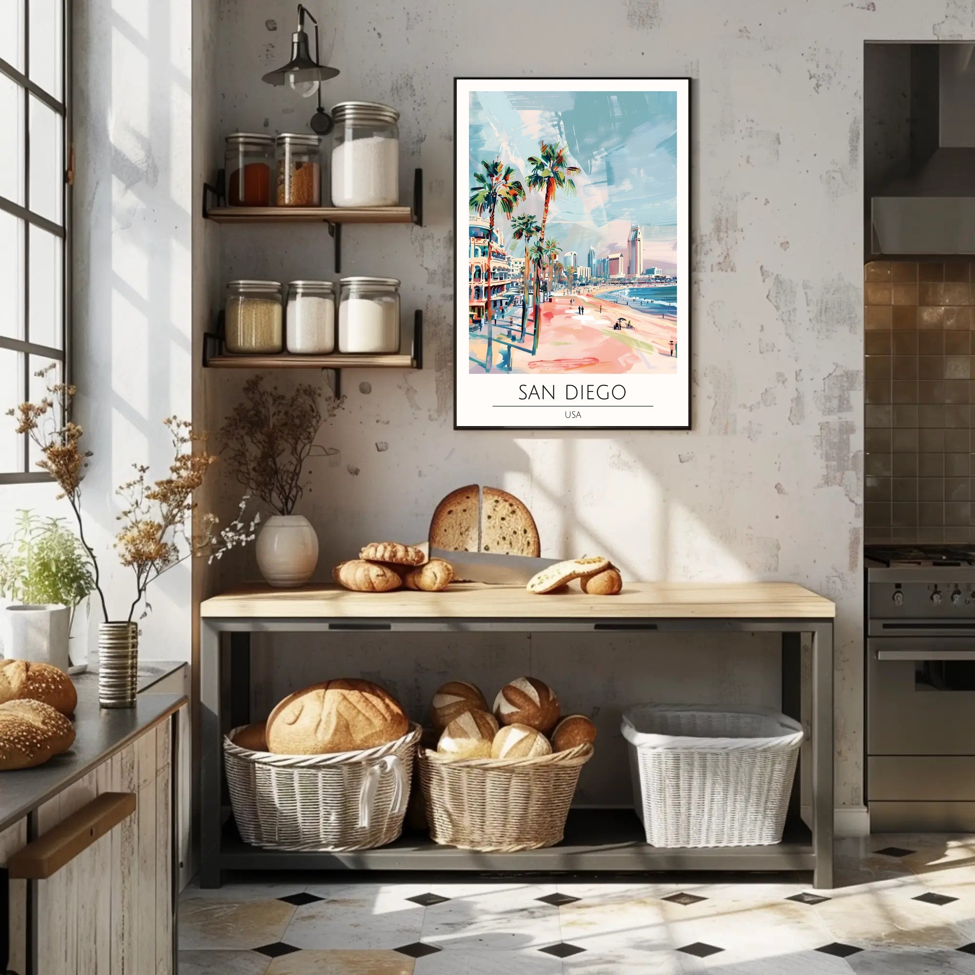 San Diego Scenic Poster PosterGoat