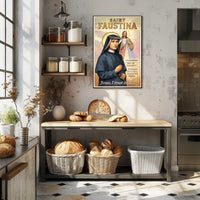 Saint Faustina Poster PosterGoat