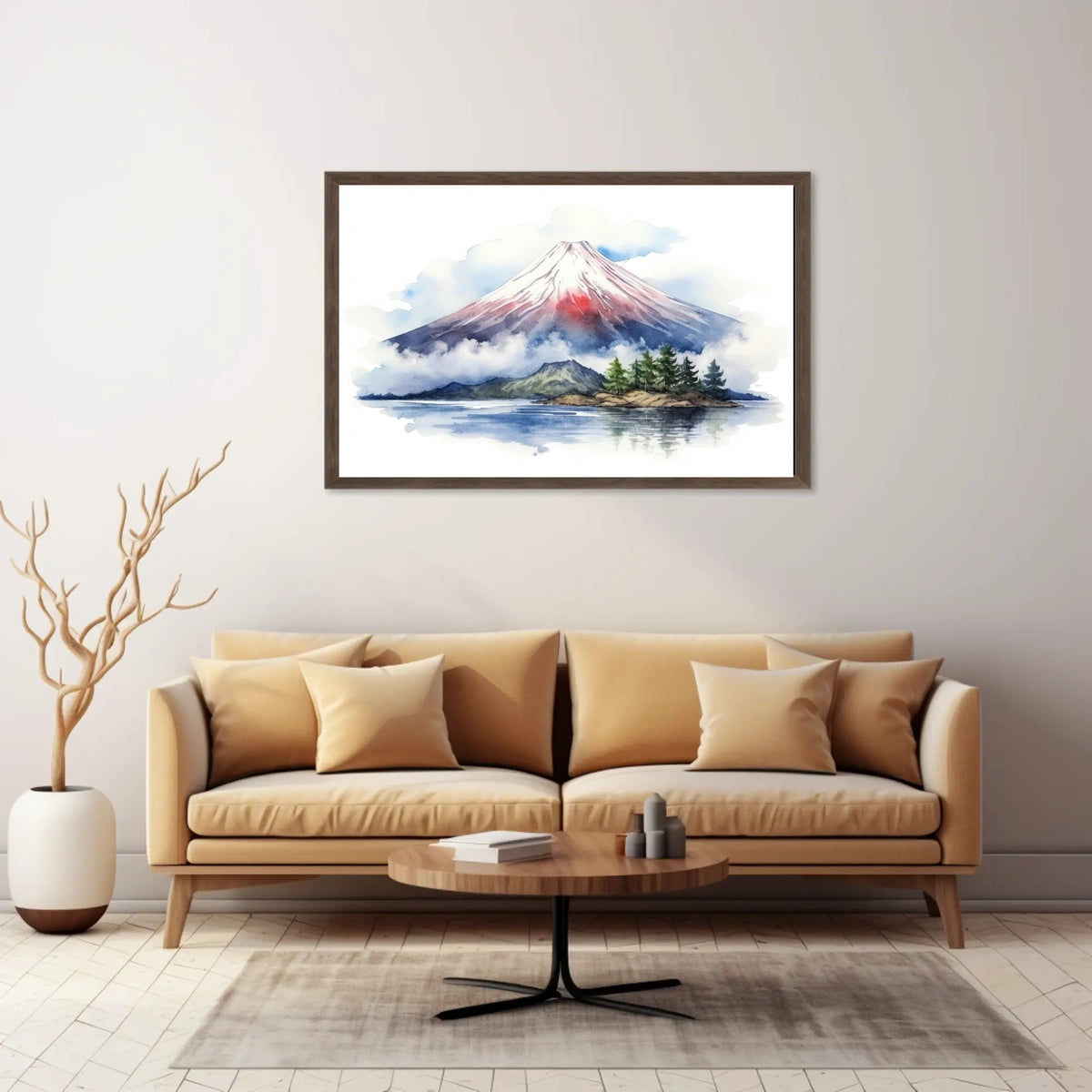 Majestic Mountain Landscape Poster