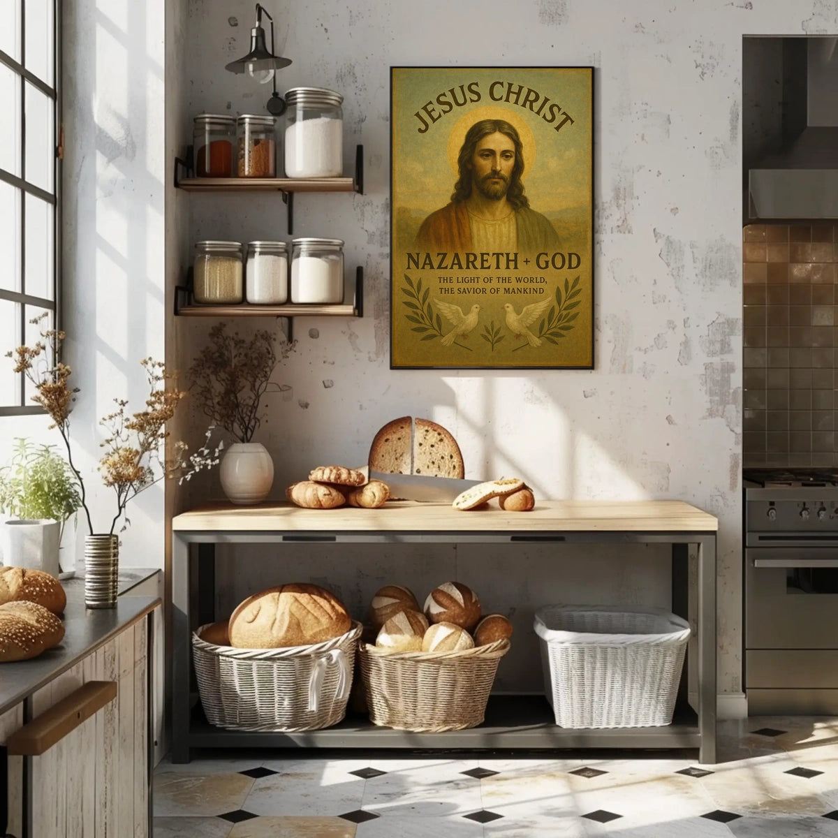 Jesus Christ The Light of the World Poster