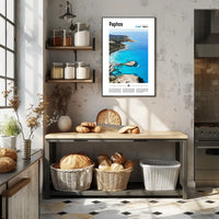 Paphos Coastal Paradise: Stunning Travel Poster PosterGoat