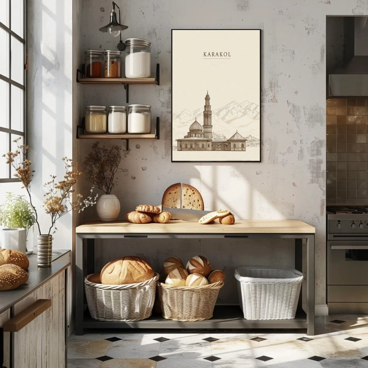 Karakol Architecture Poster