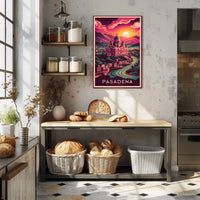 Pasadena Sunset Poster