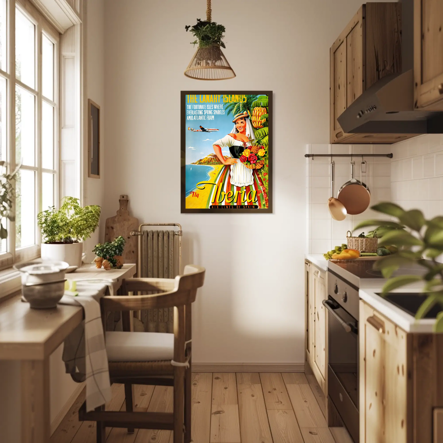 Canary Islands Travel Poster