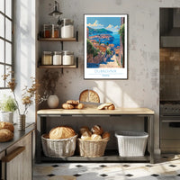 Scenic View of Dubrovnik Poster