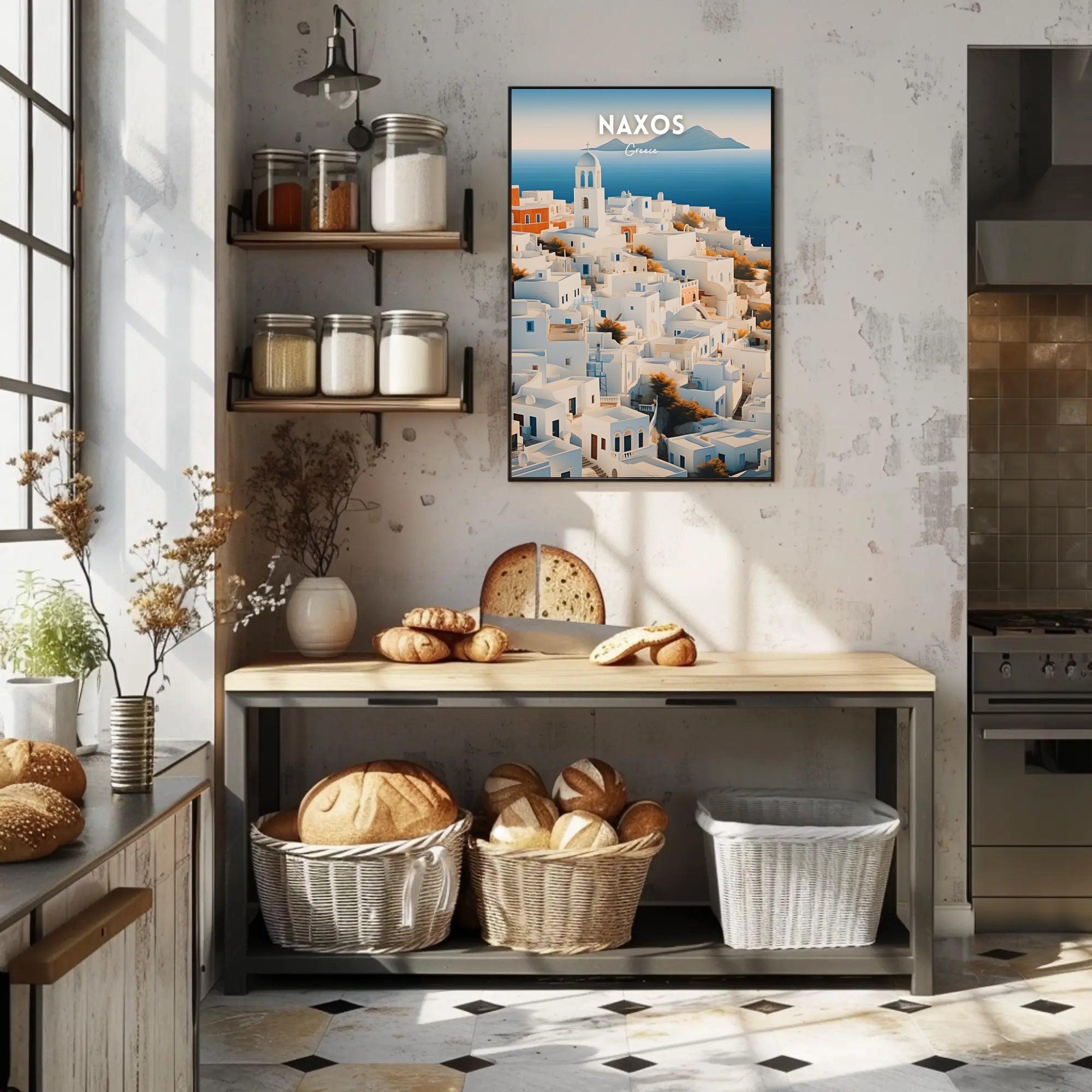 Naxos, Greece Poster