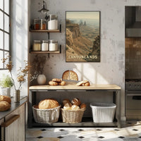 Canyonlands National Park Epic Desert Panorama Visual Wanderlust Home Decor Poster