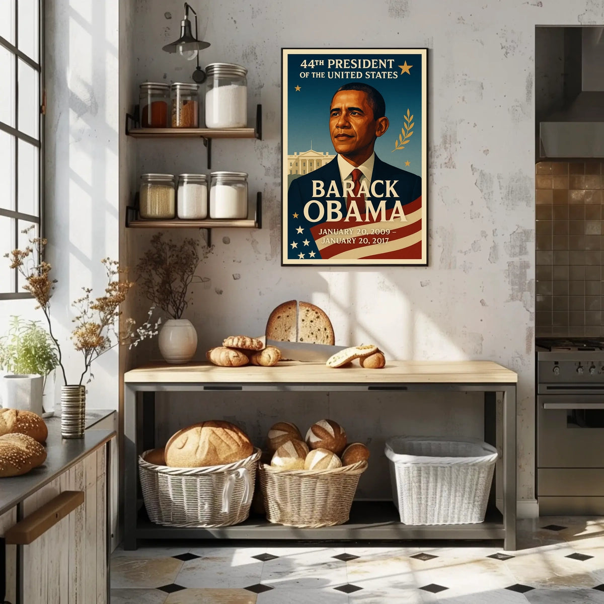 Obama Presidency Inspirational Leadership Historical or Presidential Poster