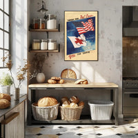 Serve Through the Red Cross Poster PosterGoat