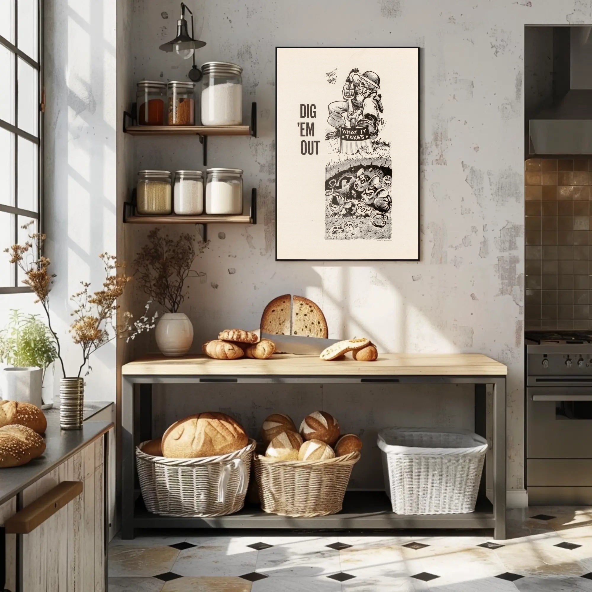 Dig 'Em Out Poster PosterGoat