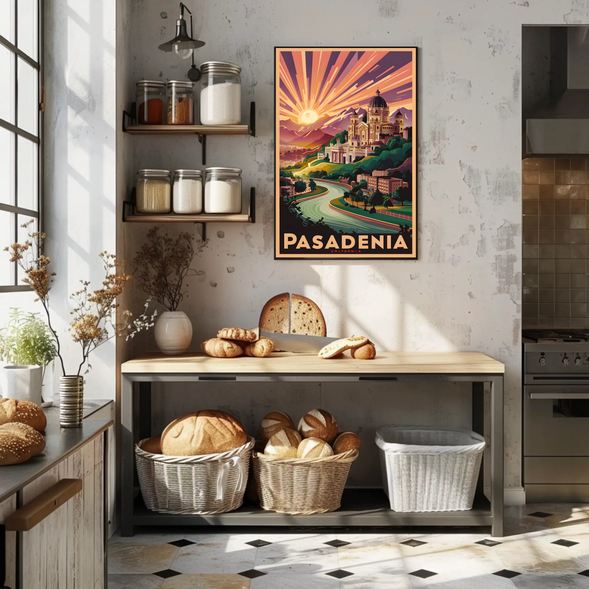 Pasadena Sunrise Poster