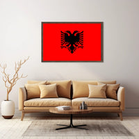 Albania Flag Poster
