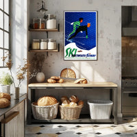 Dartmouth Skiway Vintage Sports Poster PosterGoat