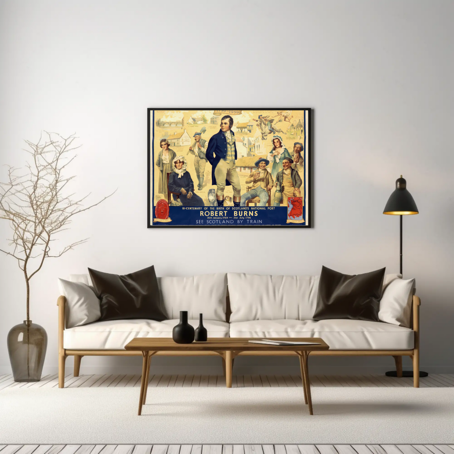 Robert Burns Bicentennial Poster