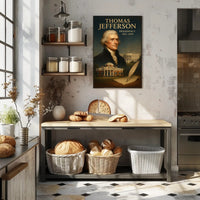 Thomas Jefferson Legacy Historical or Presidential Poster PosterGoat