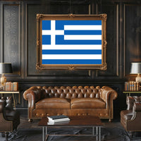 Greece Flag Poster