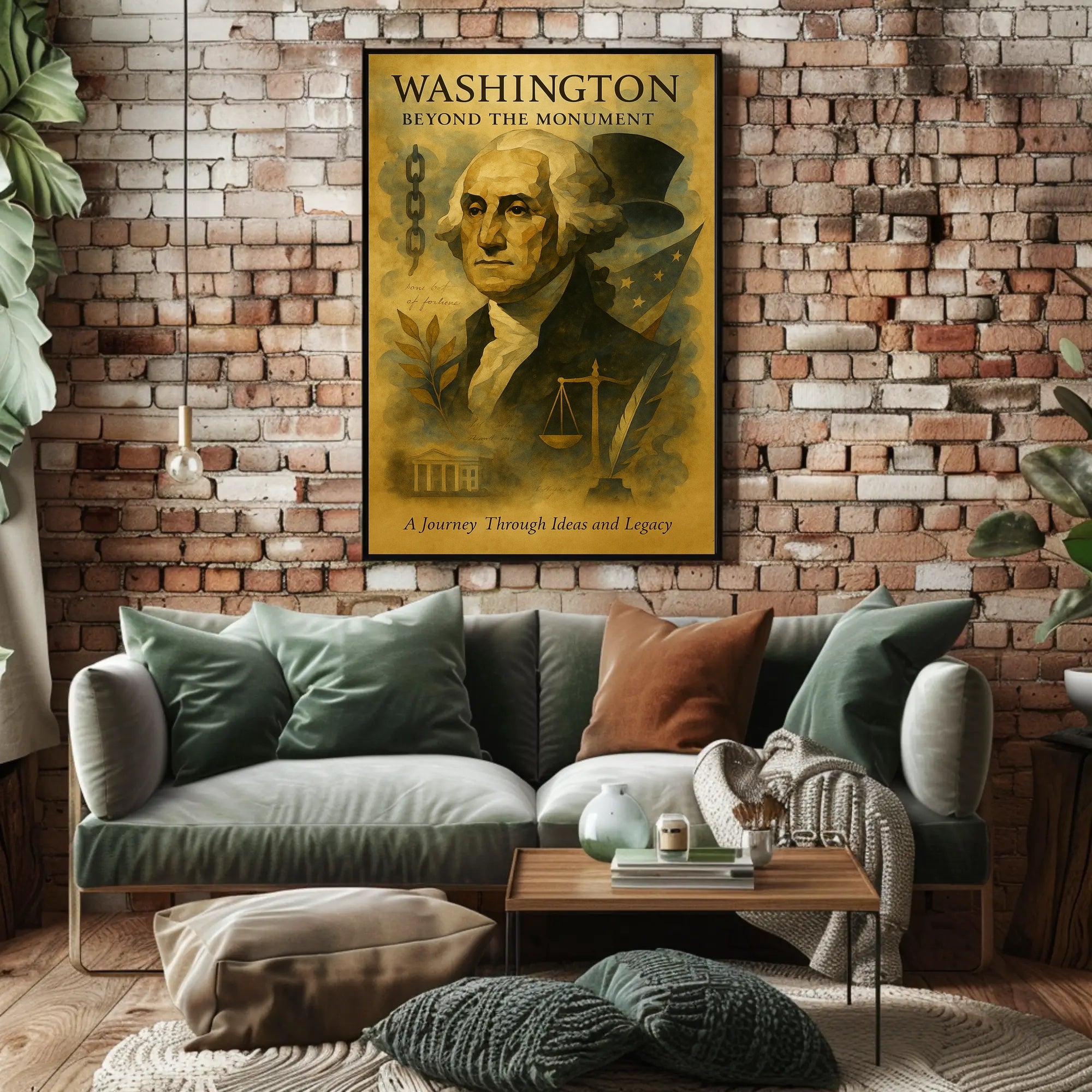Washington Beyond the Monument Poster PosterGoat