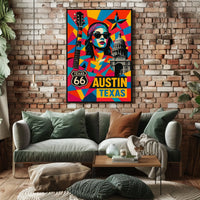 Austin, Texas Vibes Poster