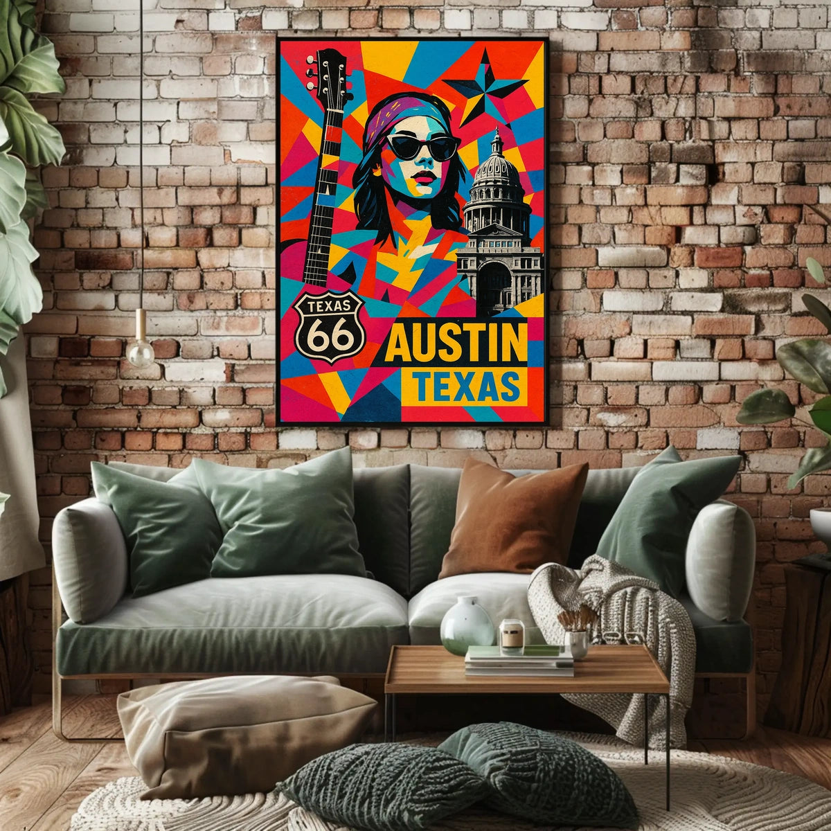 Austin, Texas Vibes Poster