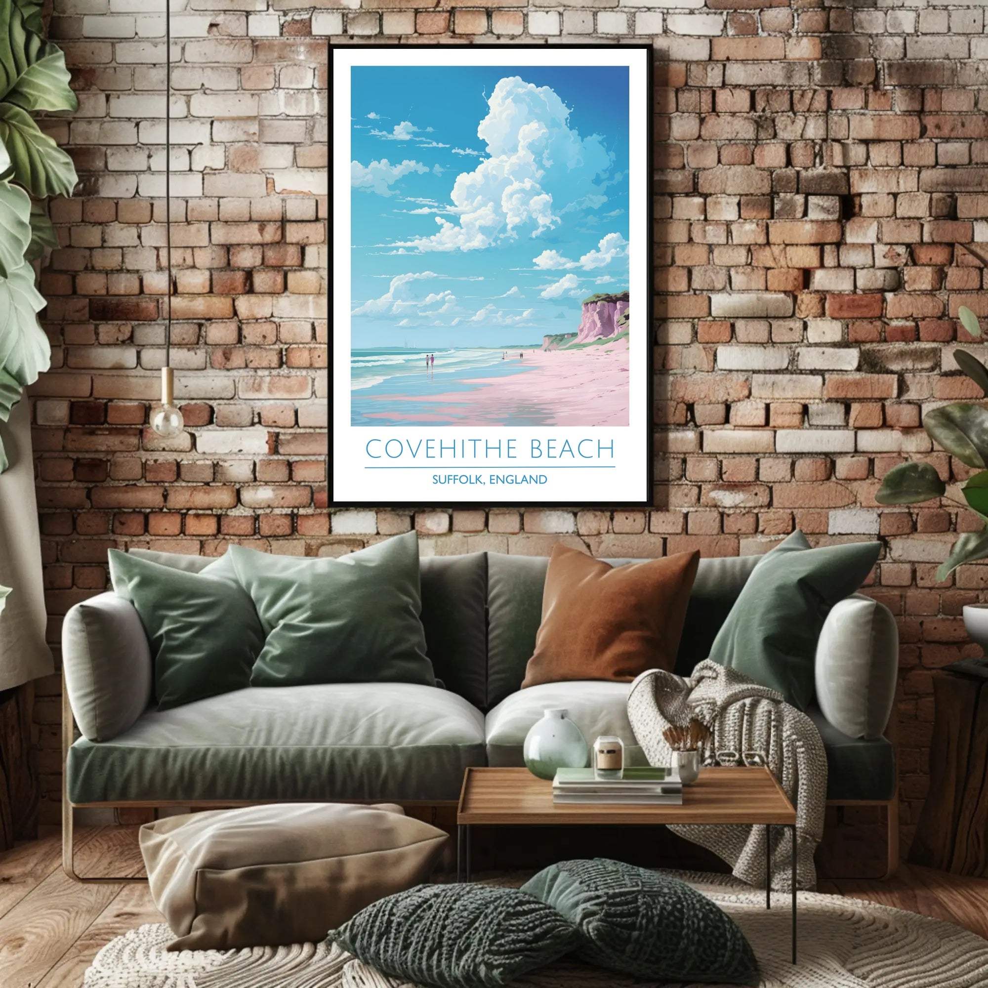 Covehithe Beach Poster