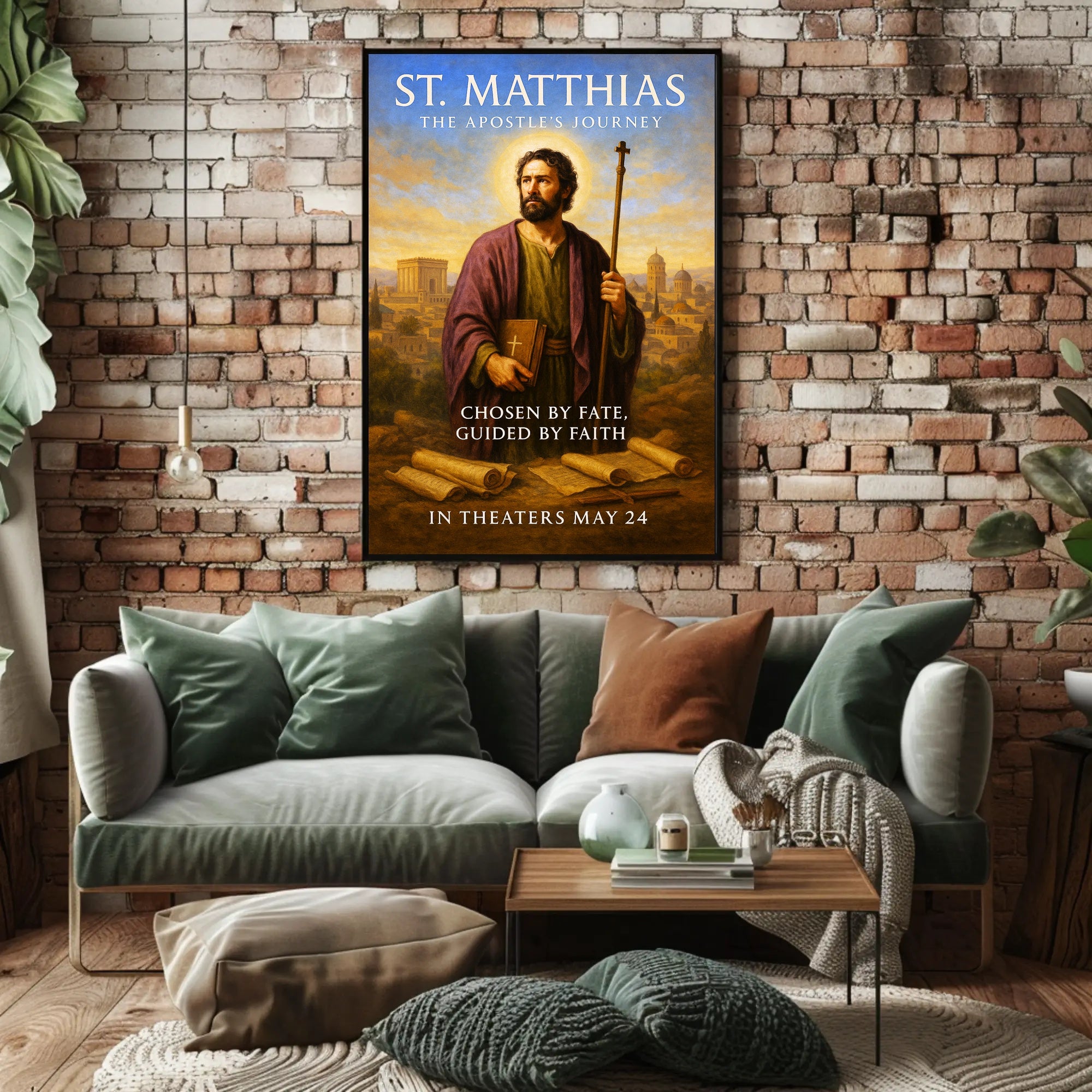 St. Matthias The Apostle's Journey Poster PosterGoat